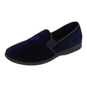 NWT Mens Foamtreads Glendale Navy Slippers  | Size 11